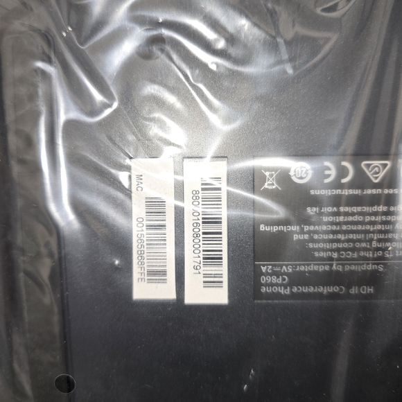 NEW Yealink CP860 IP 5way Conference Phone HD Voice Power over Ethernet - Picture 3 of 3